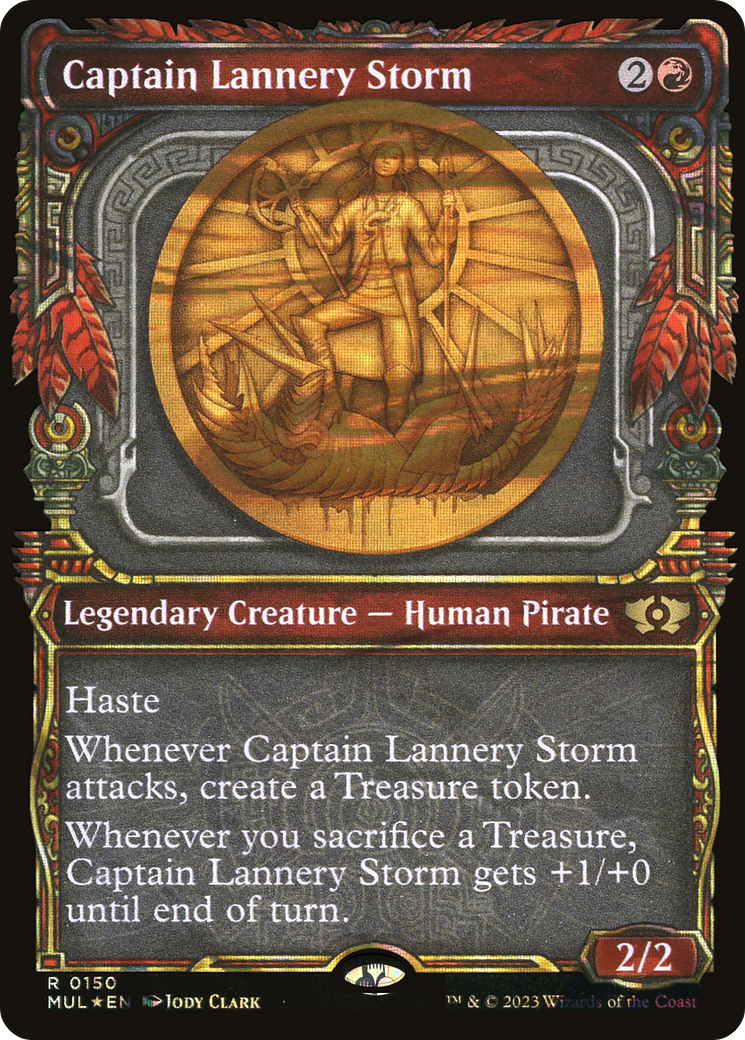 {R} Captain Lannery Storm (Halo Foil) [Multiverse Legends][MUL 150]
