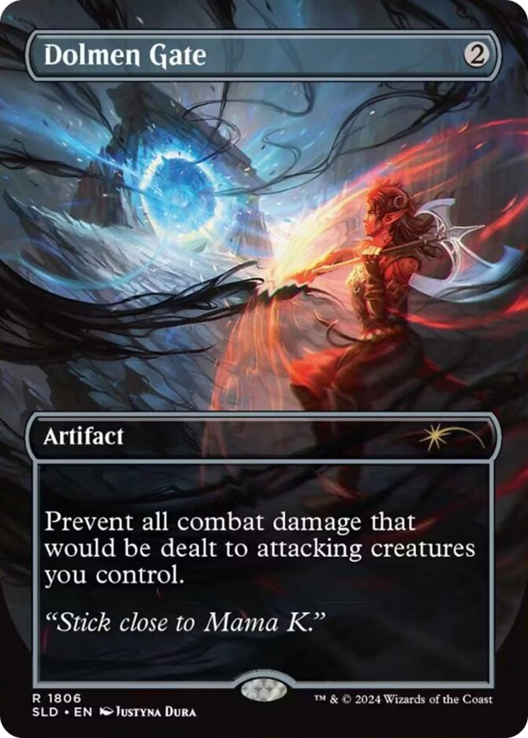 {R} Dolmen Gate (Rainbow Foil) [Secret Lair Drop Series][RBF SLD 1806]