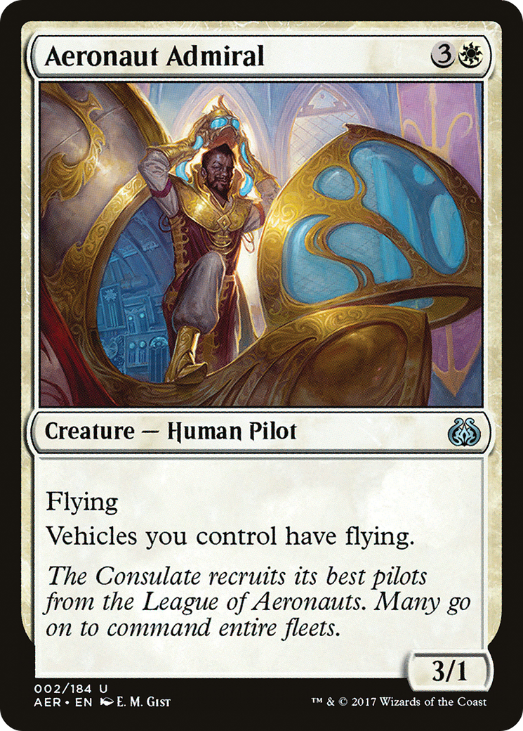 {C} Aeronaut Admiral [Aether Revolt][AER 002]
