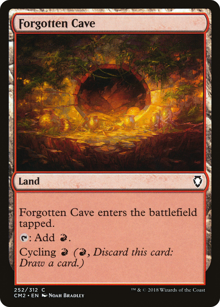 {C} Forgotten Cave [Commander Anthology Volume II][CM2 252]