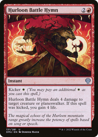 {C} Hurloon Battle Hymn [Dominaria United][DMU 131]