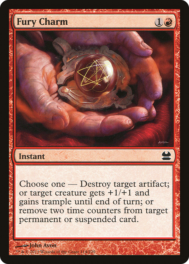 {C} Fury Charm [Modern Masters][MMA 114]