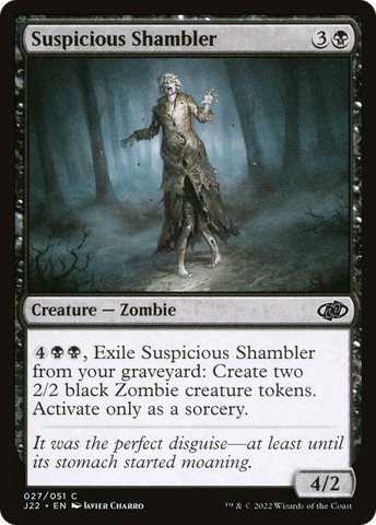 {C} Suspicious Shambler [Jumpstart 2022][J22 027]