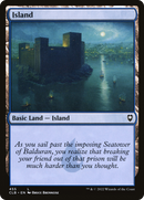 {B}[CLB 455] Island (455) [Commander Legends: Battle for Baldur's Gate]