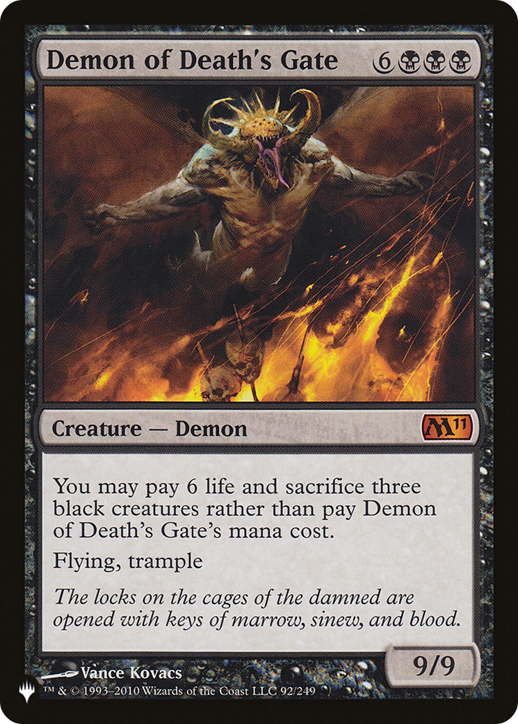 Demon of Death's Gate [LIST 92/249]