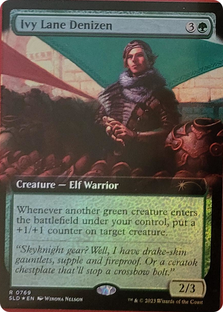 {R} Ivy Lane Denizen (Extended Art) [Secret Lair Drop Series][SLD 769]