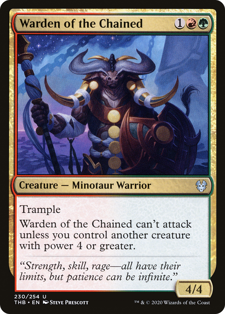 {C} Warden of the Chained [Theros Beyond Death][THB 230]