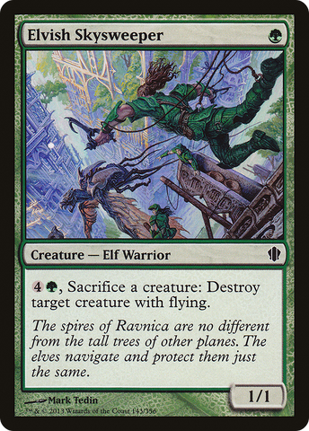 {C} Elvish Skysweeper [Commander 2013][C13 143]