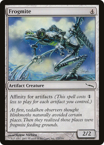 {C} Frogmite [Mirrodin][MRD 172]