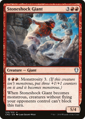 {C} Stoneshock Giant [Commander Anthology Volume II][CM2 120]