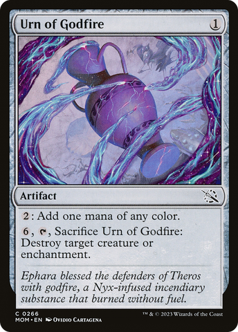 {C} Urn of Godfire [March of the Machine][MOM 266]