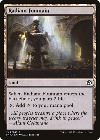 {C} Radiant Fountain [Iconic Masters][IMA 244]