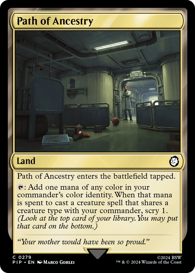{C} Path of Ancestry [Fallout][PIP 279]