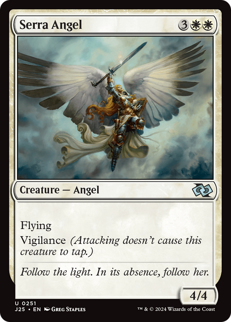 {C} Serra Angel [Foundations Jumpstart][J25 251]