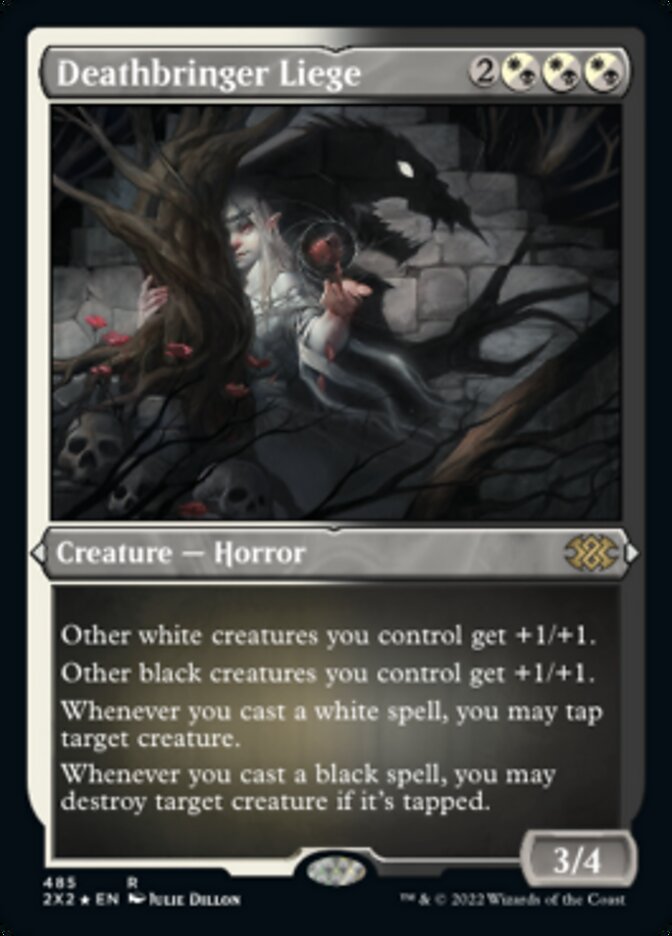 {R} Deathbringer Liege (Foil Etched) [Double Masters 2022][2X2 485]
