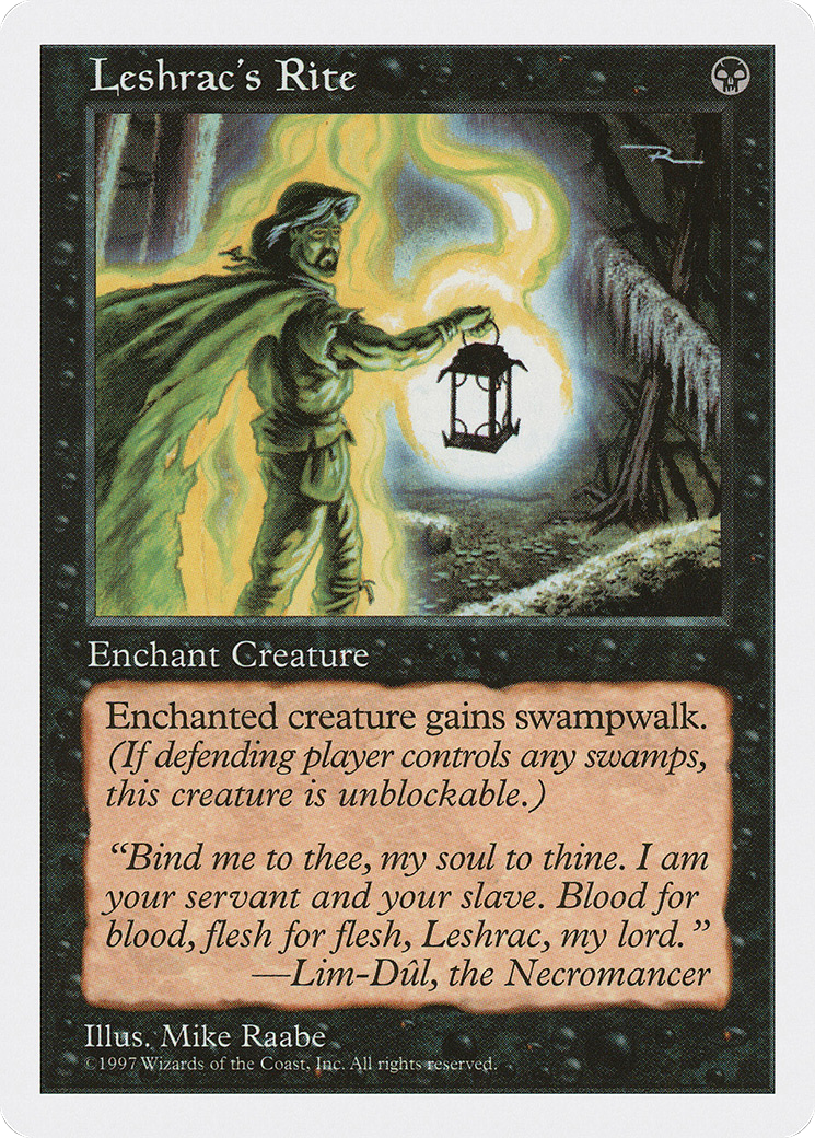 {C} Leshrac's Rite [Fifth Edition][5ED 173]