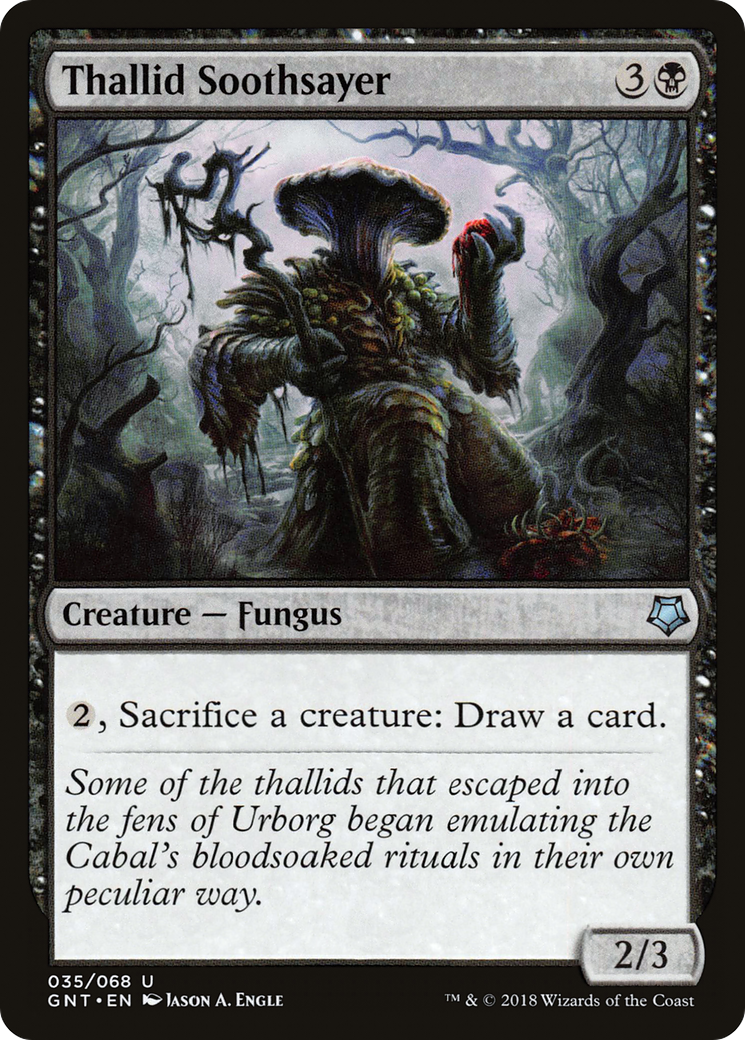 {C} Thallid Soothsayer [Game Night 2018][GNT 035]