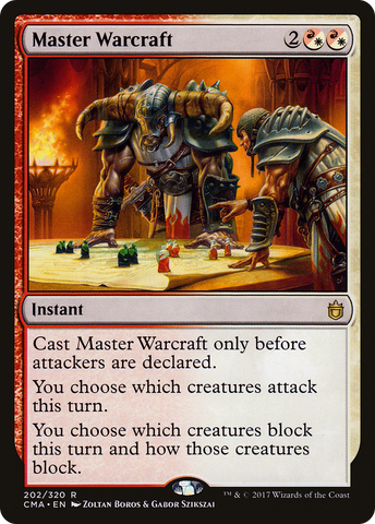 {R} Master Warcraft [Commander Anthology][CMA 202]