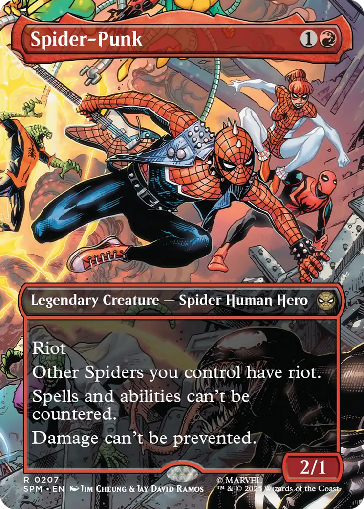 {@@ SPM R} Spider-Punk (0207) (Borderless) [Marvel's Spider-Man] [SPM 207]