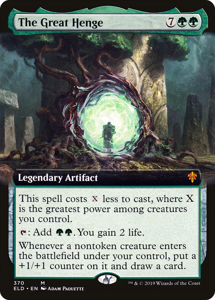 {R} The Great Henge (Extended Art) [Throne of Eldraine][ELD 370] - Misty Mountain Games