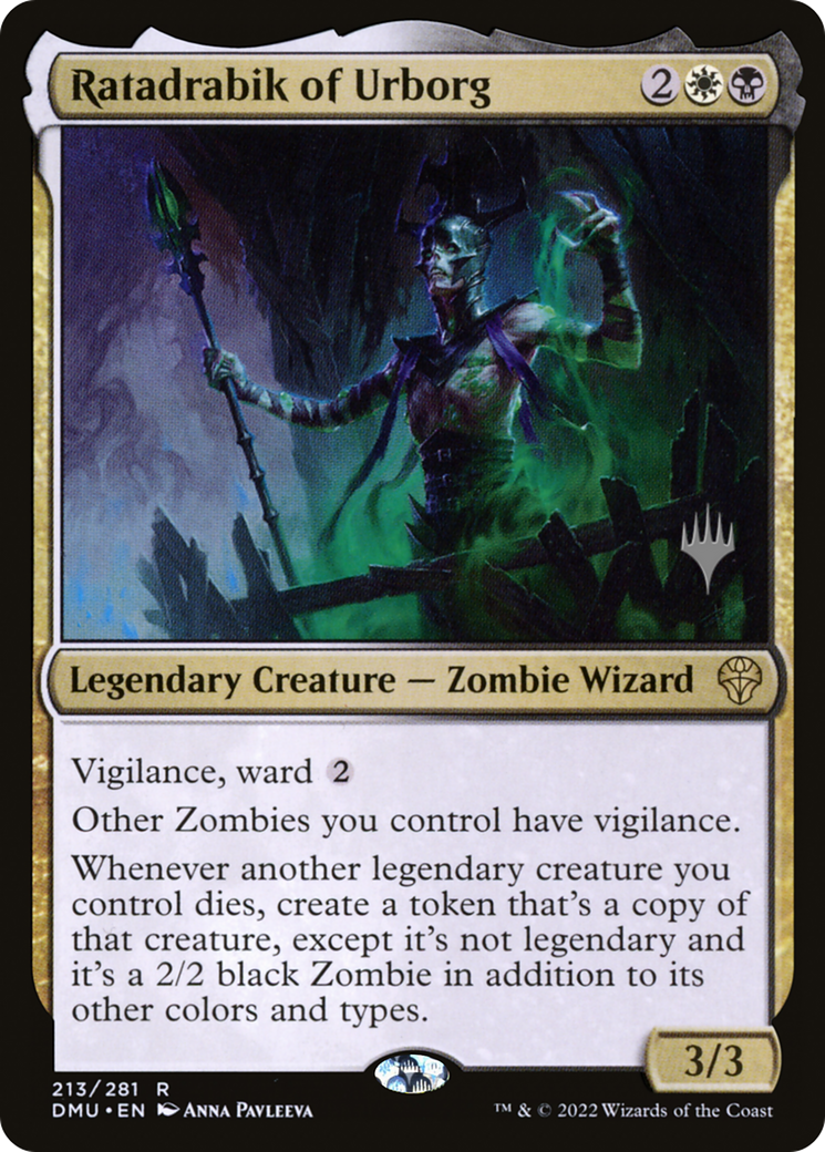 {R} Ratadrabik of Urborg (Promo Pack) [Dominaria United Promos][PP DMU 213]