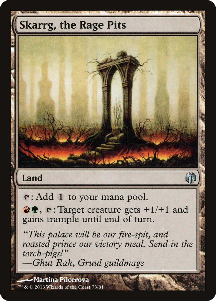 {C} Skarrg, the Rage Pits [Duel Decks: Heroes vs. Monsters][DDL 073]