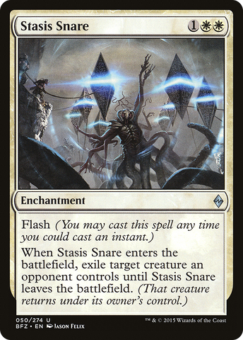 {C} Stasis Snare [Battle for Zendikar][BFZ 050]