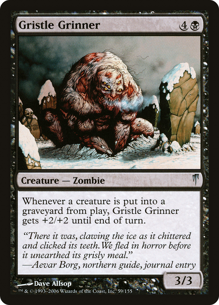 {C} Gristle Grinner [Coldsnap][CSP 059]