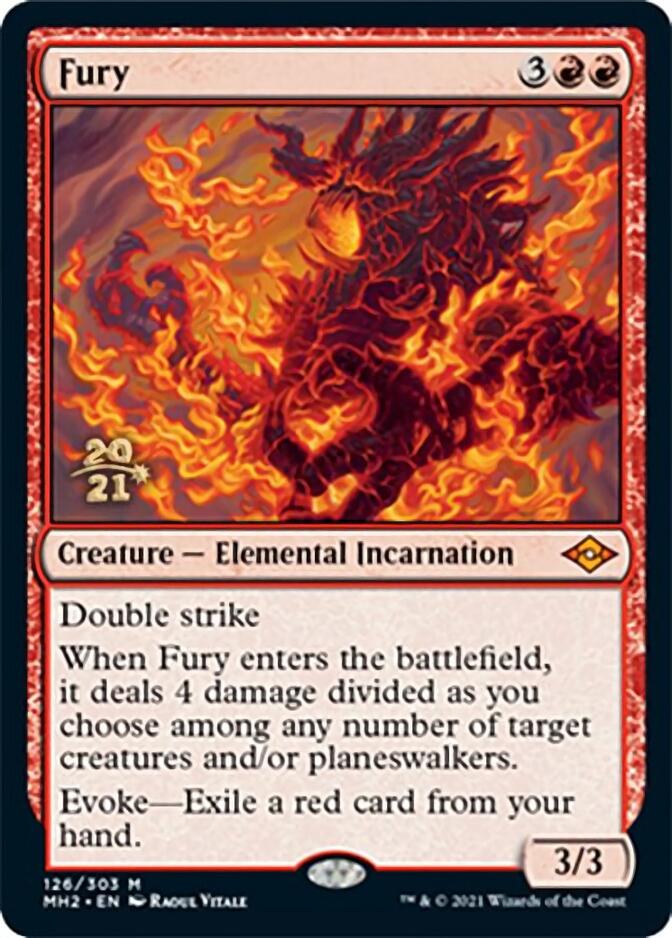 {R} Fury [Modern Horizons 2 Prerelease Promos][PR MH2 126]