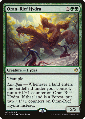 {R} Oran-Rief Hydra [Archenemy: Nicol Bolas][E01 069]
