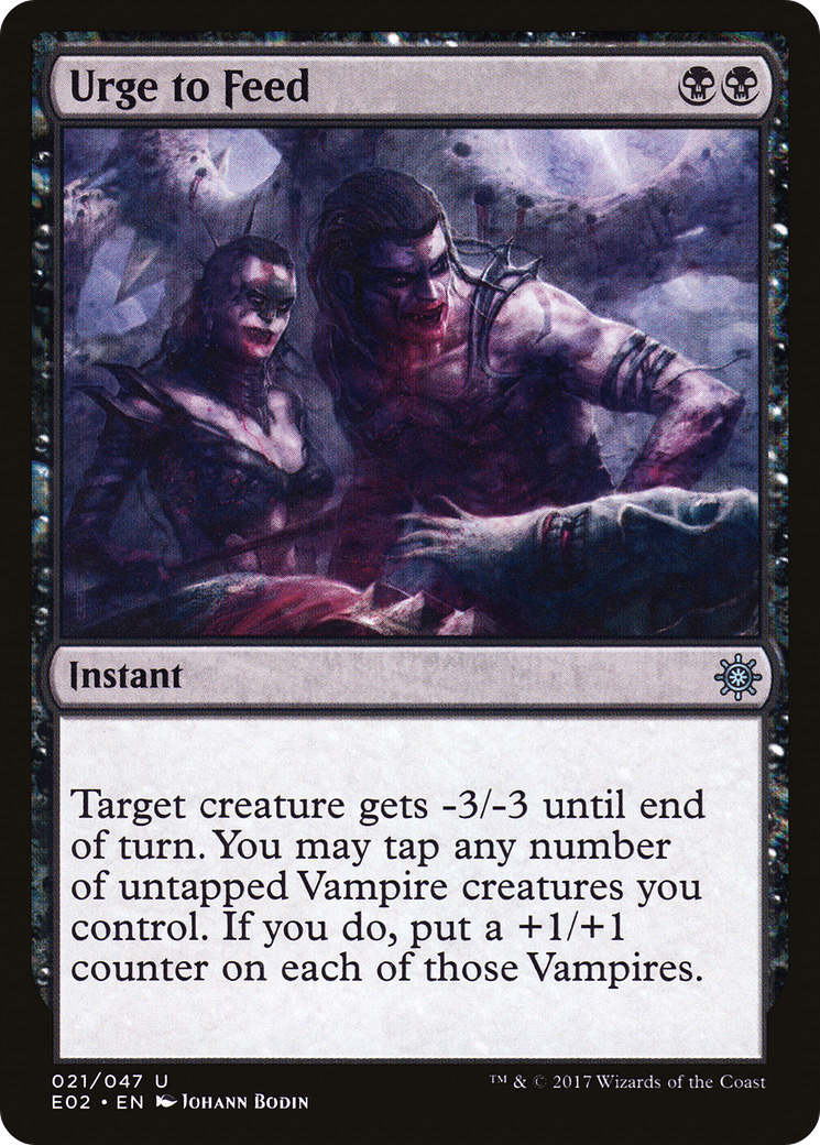 {C} Urge to Feed [Explorers of Ixalan][E02 021]
