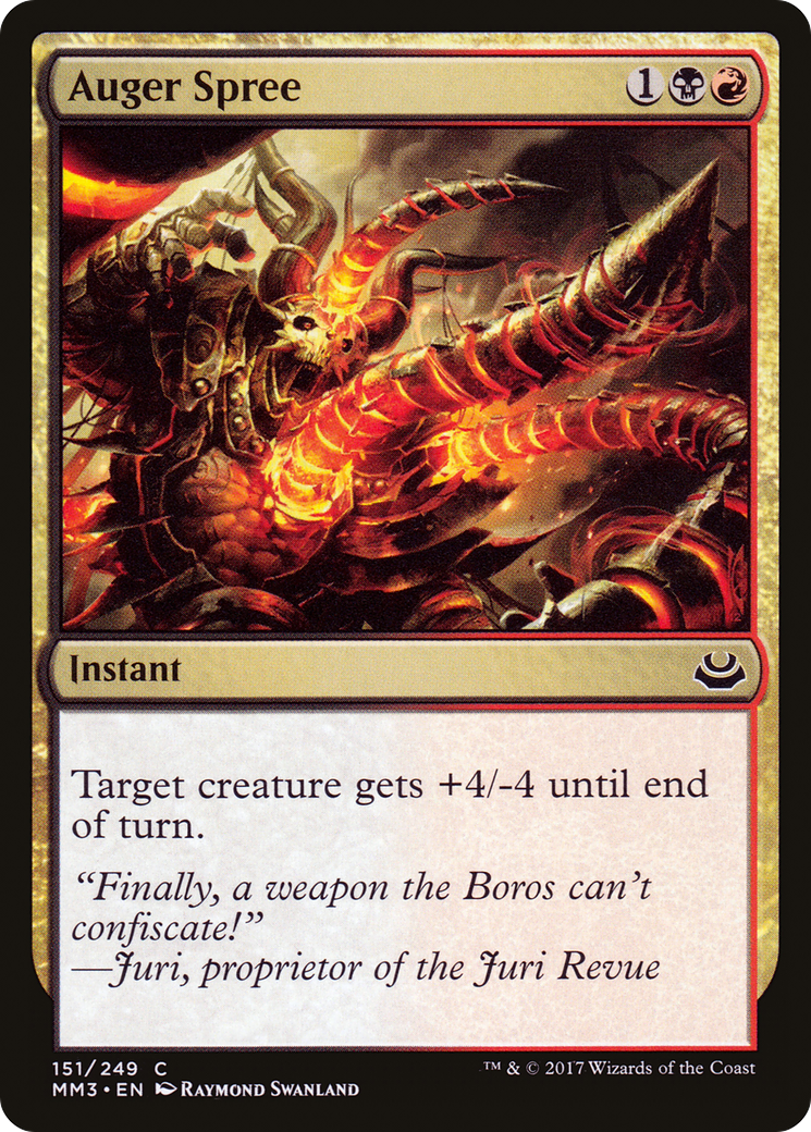 {C} Auger Spree [Modern Masters 2017][MM3 151]