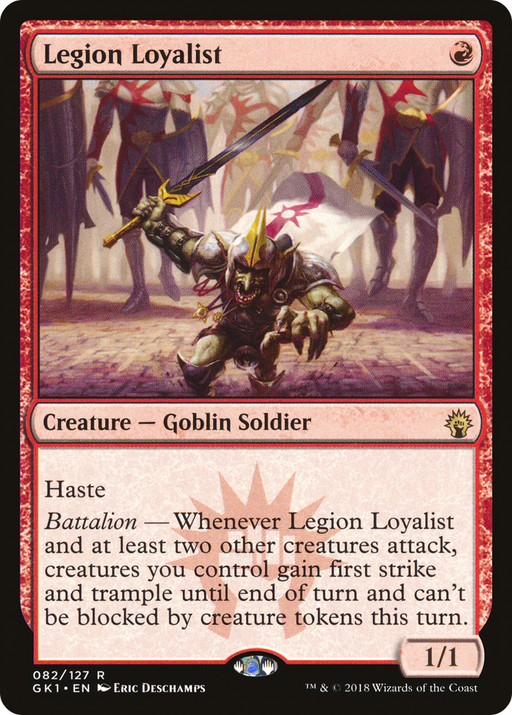 {R} Legion Loyalist [Guilds of Ravnica Guild Kit][GK1 082] - Misty Mountain Games