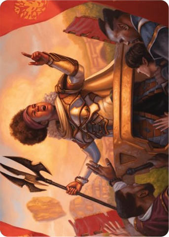 {A} Recruiter of the Guard Art Card [Modern Horizons 3 Art Series][AMH3 021]