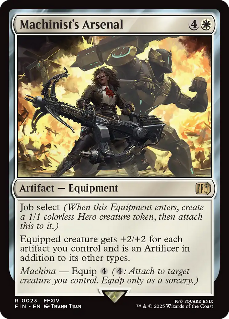 {@@FIN R} Machinist's Arsenal [FINAL FANTASY][FIN 023]
