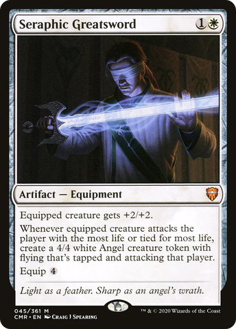 {R} Seraphic Greatsword [Commander Legends][CMR 045]