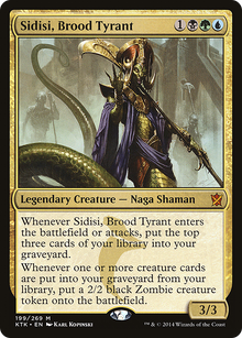 {R} Sidisi, Brood Tyrant [Khans of Tarkir][KTK 199] - Misty Mountain Games