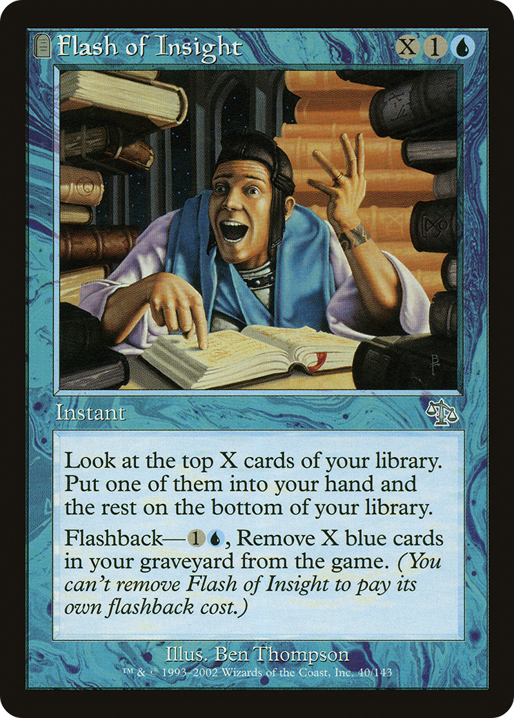 {C} Flash of Insight [Judgment][JUD 040]