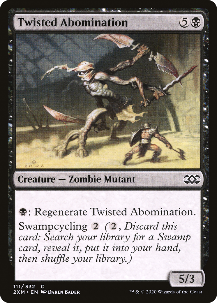 {C} Twisted Abomination [Double Masters][2XM 111]