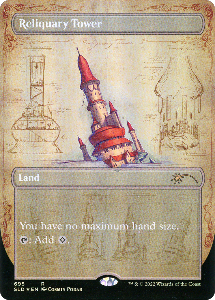 {R} Reliquary Tower (Blueprint) [Secret Lair Drop Promos][SLD 695]