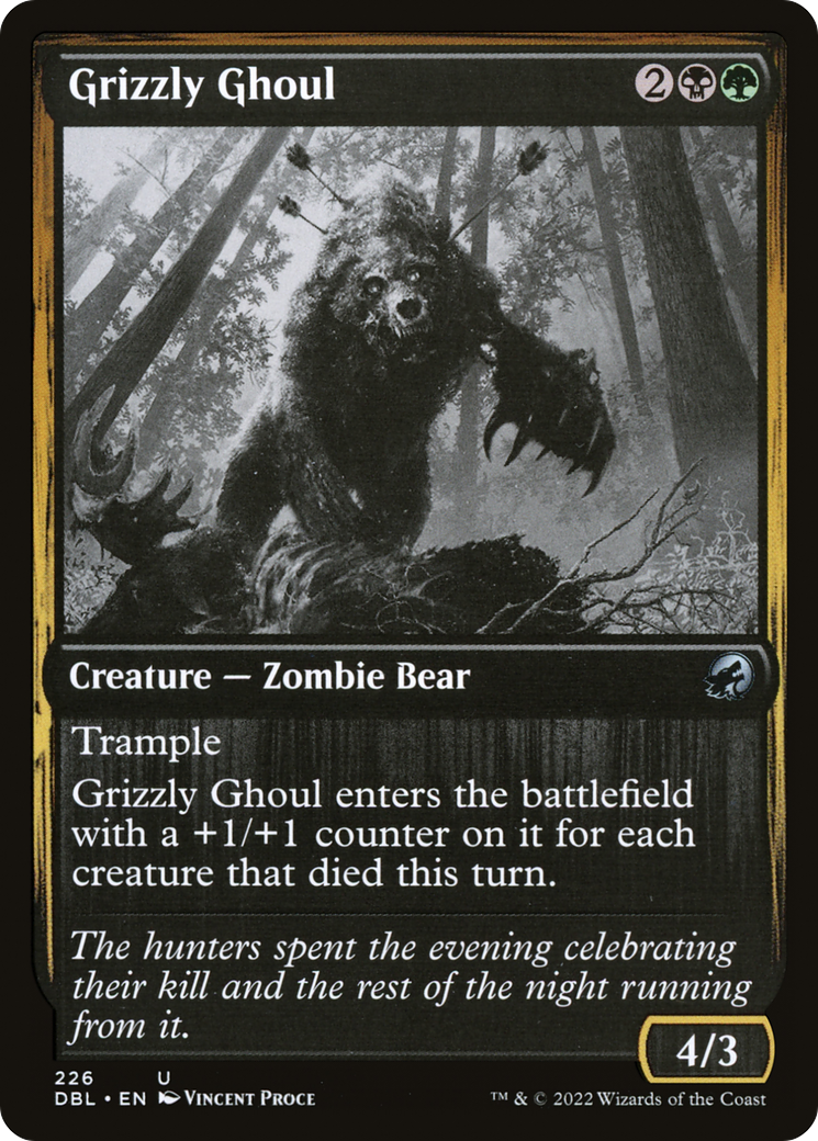 {C} Grizzly Ghoul [Innistrad: Double Feature][DBL 226]