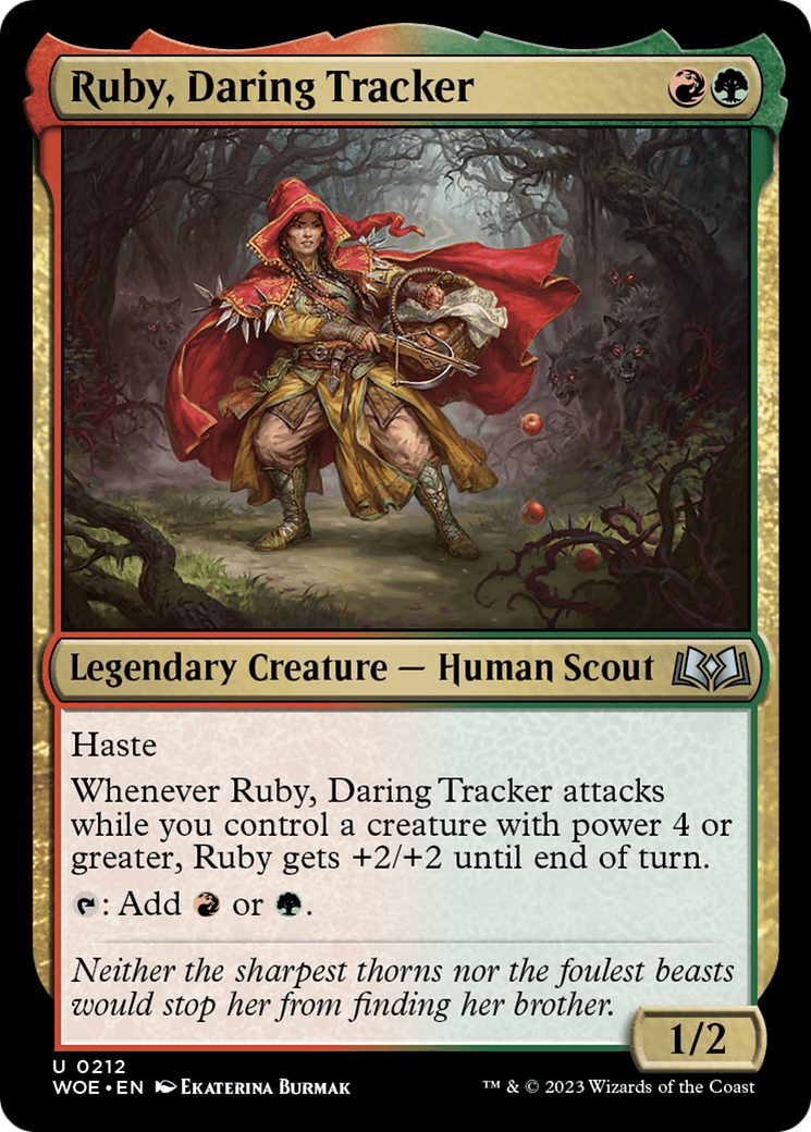 {@C} Ruby, Daring Tracker [WOE 212]