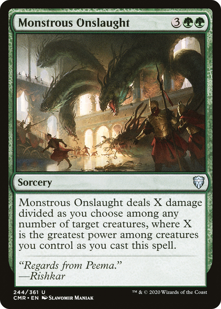 {C} Monstrous Onslaught [Commander Legends][CMR 244]
