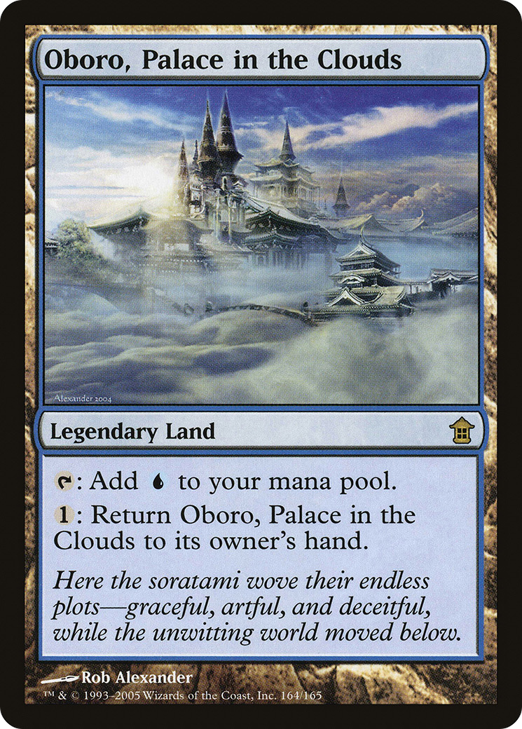 {R} Oboro, Palace in the Clouds [Saviors of Kamigawa][SOK 164]