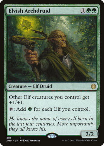 {R} Elvish Archdruid [Jumpstart][JMP 391]