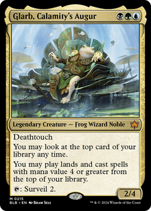 {@R} Glarb, Calamity's Augur [Bloomburrow][BLB 215]