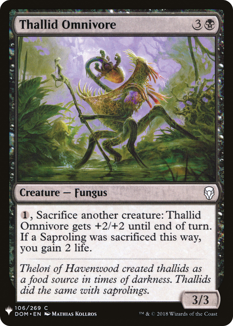 {C} Thallid Omnivore [Mystery Booster][LS DOM 106]