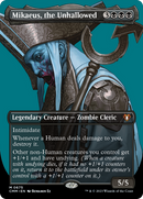 {R} Mikaeus, the Unhallowed (Borderless Profile) [Commander Masters][CMM 675]