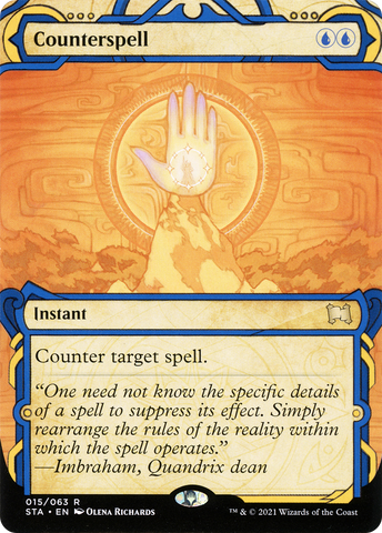 {R} Counterspell [Strixhaven: School of Mages Mystical Archive][STA 015]