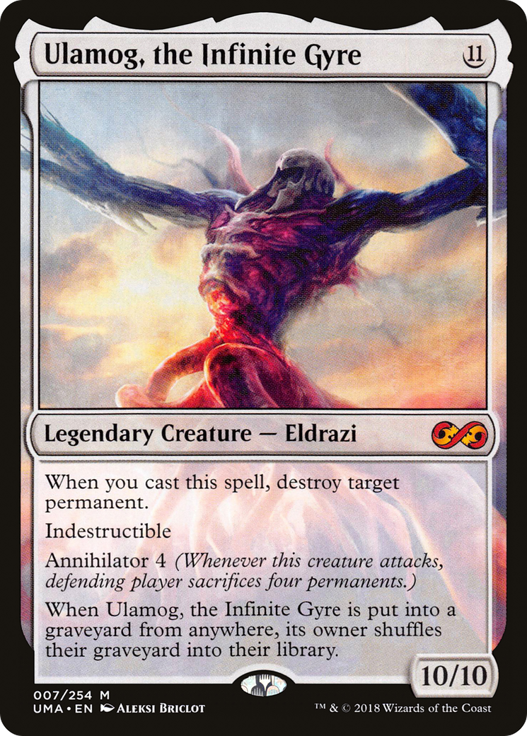 {R} Ulamog, the Infinite Gyre [Ultimate Masters][UMA 007]